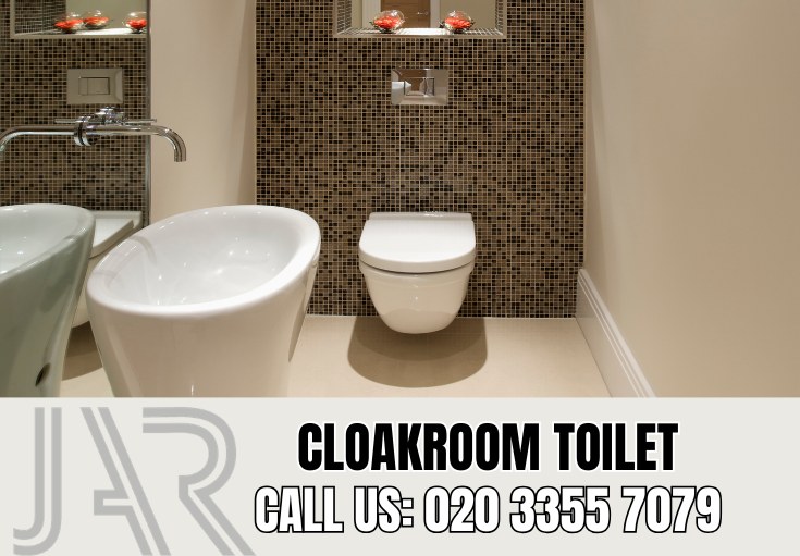 Cloakroom and Downstairs Toilet Installation by Hammersmith Bathroom Fitters