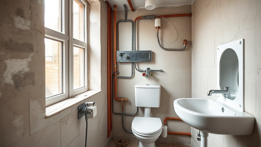 Bathroom Plumbing and Electrics in Hammersmith